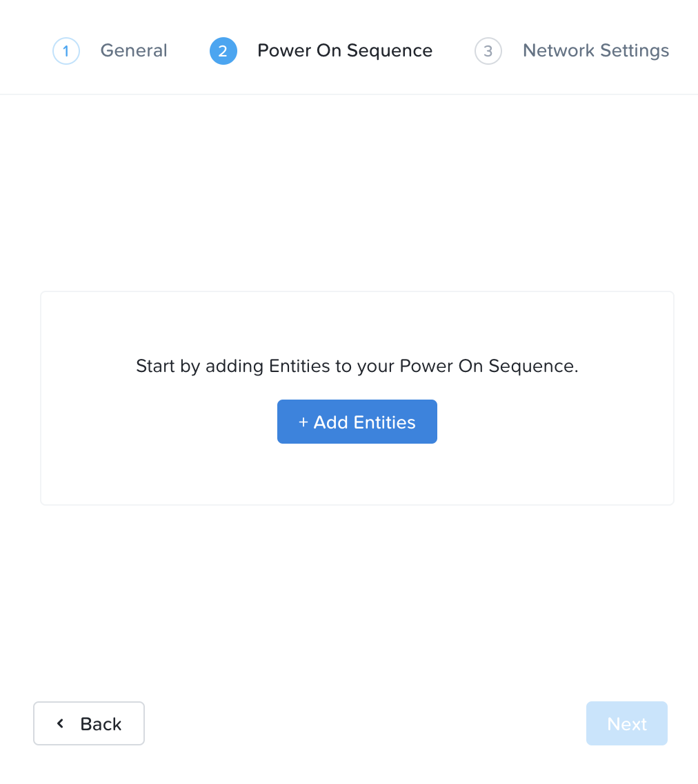 DR - Recovery Plan - Power On Sequence