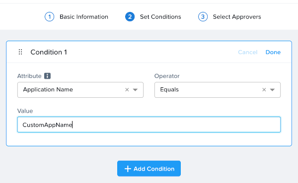 Approval policy creation, part 2