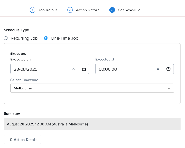 Scheduler policy creation, part 3